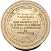 Siège de Paris 1870-1871, don patriotique de la caisse de la 1E compagnie 33E bataillon pour la libération du territoire  1872