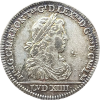 Jeton Louis XIV, G. Charron Trésorier général de l'Extraordinaire des Guerres et de la Cavalerie Légère 1660