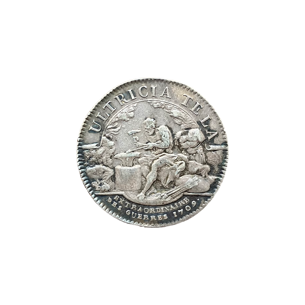 Jeton Louis XIV extraordinaire des guerres 1709 - Jetons et Medailles