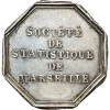 Jeton société de statistique de Marseille 1836