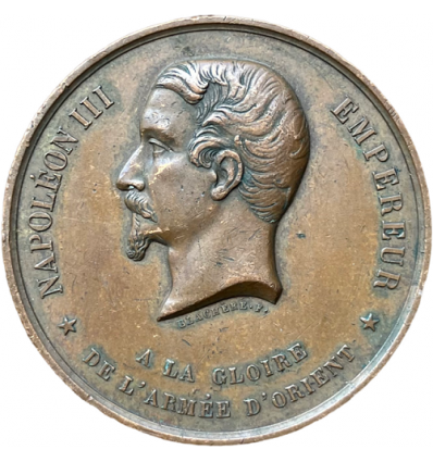 Napoléon III prise de Sébastopol par les armées alliées 1855