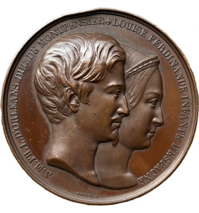 Louis-Philippe I, mariage du duc de Montpensier et de l’infante d’Espagne 1846