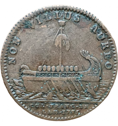 Jeton Louis XV colonies françaises de l'Amérique 1755