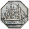 Jeton Le Phare cie d'assurances maritimes 1853