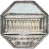 Lot de 19 jetons argent et cuivre XIX ème