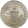 Pays-Bas septentrionaux, jeton ville de Dordrecht, rejet des propositions de paix espagnoles 1596