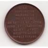 Médaille satirique de 1848 Abolition des bonnets à poil 