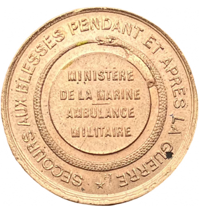Siège de Paris 1870-1871, Ministère de la Marine en ambulance militaire 1870