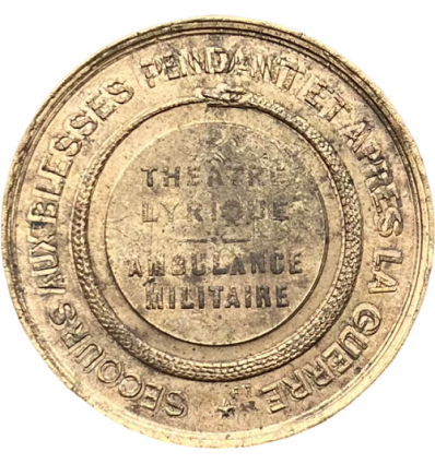 Siège de Paris 1870-1871, Théâtre Lyrique en ambulance militaire 1870