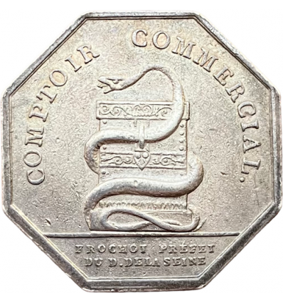 Consulat jeton Comptoir commercial 1802