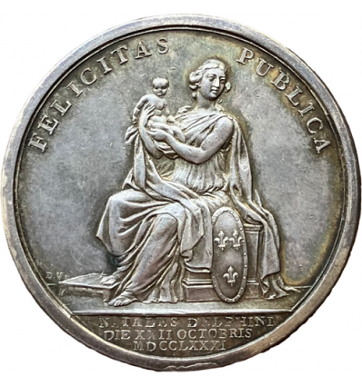 Louis XVI et Marie-Antoinette, naissance du Dauphin 1781