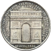 Louis Philippe I, inauguration de  l'Arc de triomphe 1836
