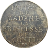 Jeton aux armes de Marie-Thérèse de Bourbon-Condé 1704