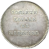 Jeton Louis XVI société royale de médecine s.d.