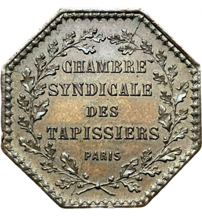 Jeton chambre syndicale des tapissiers 1848