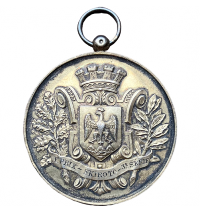 Médaille Régates de la ville de Menton 1893
