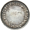 Médaille de mariage par Depaulis 1861