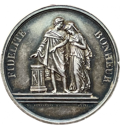 Médaille de mariage 1834