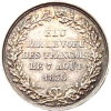 Médaille Louis-Philippe I, roi des Français le 7 août 1830