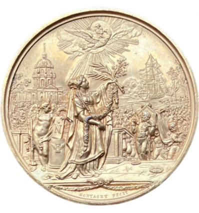Napoléon I aux invalides par Pourrat frères s.d. ( 1844 )
