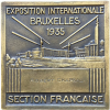Exposition internationale de Bruxelles, section française par Turin 1935