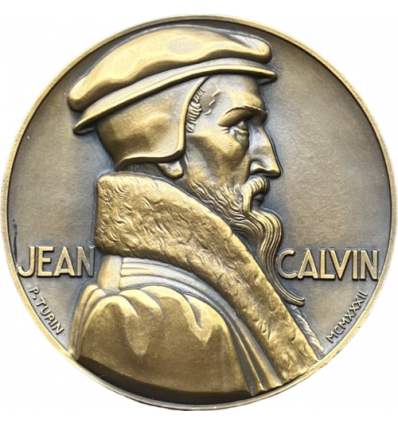 Hommage à Jean Calvin, théologien protestant par Turin 1932