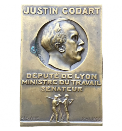 Hommage à Justin Godart, député de Lyon et ministre du travail 1930