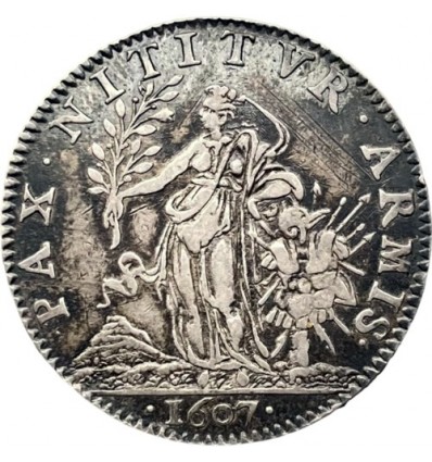 Jeton Henri IV " Pax Nititur Armis " 1607
