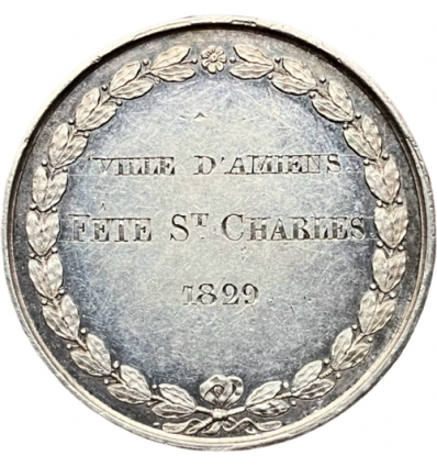 Charles X fêtes d'Amiens, fêtes St Charles 1829