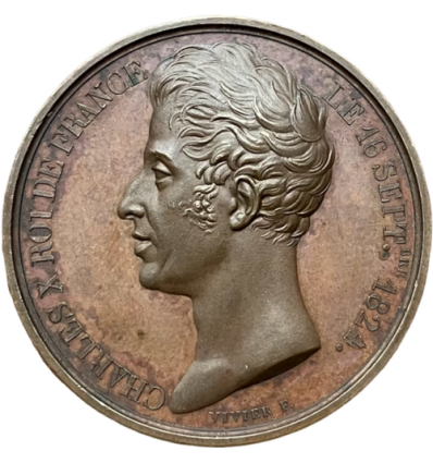 Charles X roi de France le 16 septembre 1824