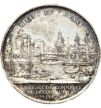 Jeton Napoléon III chambre de commerce de la Charente Inférieure s.d.