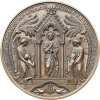 Médaille de baptême, première communion et confirmation 1893
