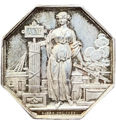 Jeton assurances mutuelles contre l’incendie ( Seine et Seine-et-Oise)  1819