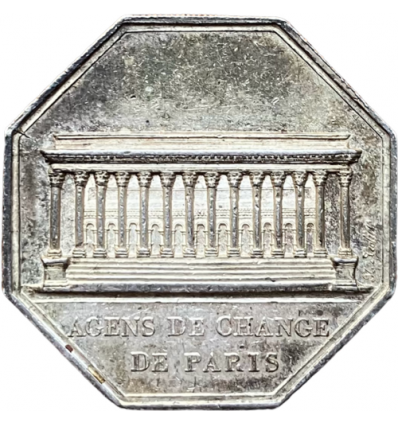 Jeton Louis XVIII agents de change de Paris 1821