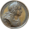 Grande-Bretagne, hommage à Georges I ( 1660-1727 ) par Dassier s.d.