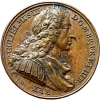 Grande-Bretagne, hommage à William III d'Orange-Nassau ( 1650-1702 ) par Dassier s.d.