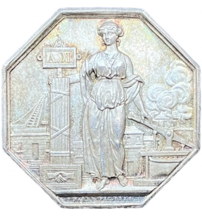Jeton assurances mutuelles contre l’incendie ( Seine et Seine-et-Oise)  1819