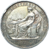 Jeton Louis XVIII notaires de l'arrondissement de Rouen s.d.
