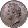 Louis-Philippe I ouverture à la circulation du pont de la Roche-Benard ( Morbihan ) 1839
