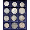 Lot de 30 jetons argent XIX ème et royaux