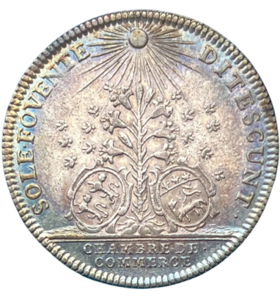 Jeton Louis XIV chambre de commerce de Rouen 1703