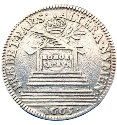 Jeton Anne d'Autriche 1665