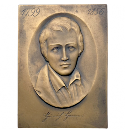 Allemagne, portrait de Heinrich Heine par L. Staudinger s.d. ( 1906 )