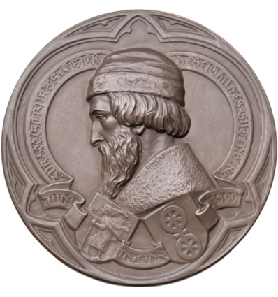 Allemagne, 500 ème anniversaire de la naissance de Johannes Gutenberg par Bosselt 1900