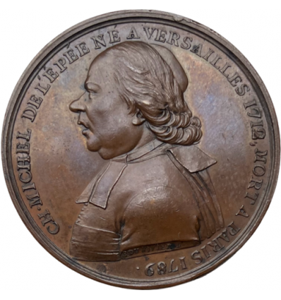 Premier Empire, hommage à Charles-Michel de l'Épée 1801