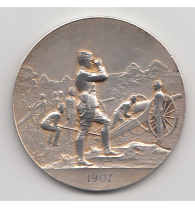 Ministère de la Guerre, concours de tir au canon 1907