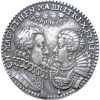 Jeton mariage d'Henriette de France avec Charles Ier d'Angleterre 1625