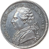 Jeton M-Jos. Louise de Savoie, comtesse de Provence et Louis-Stanislas-Xavier, duc d'Anjou s.d.