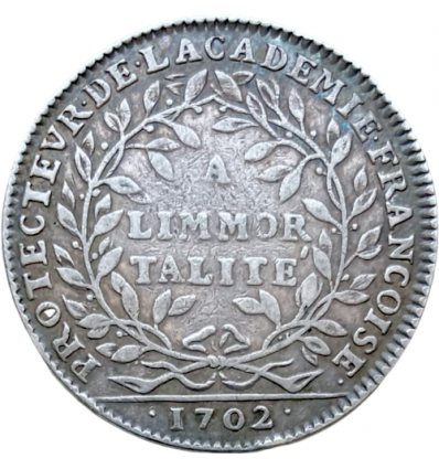Jeton Louis XIV académie française 1702