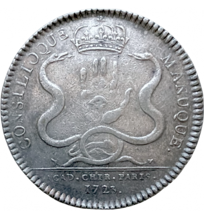 Jeton Louis XV académie royale de chirurgie 1723